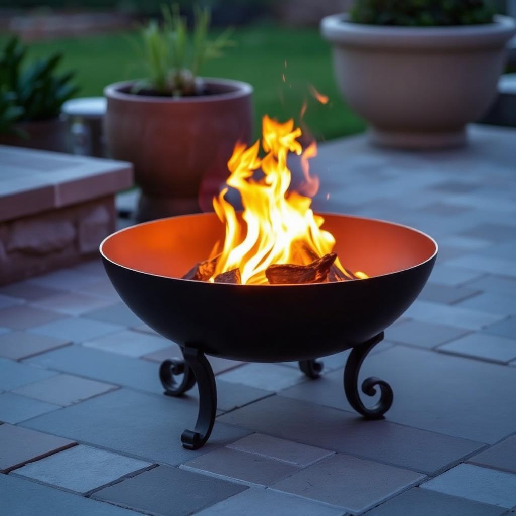 Andaluz Corten Fire Bowl