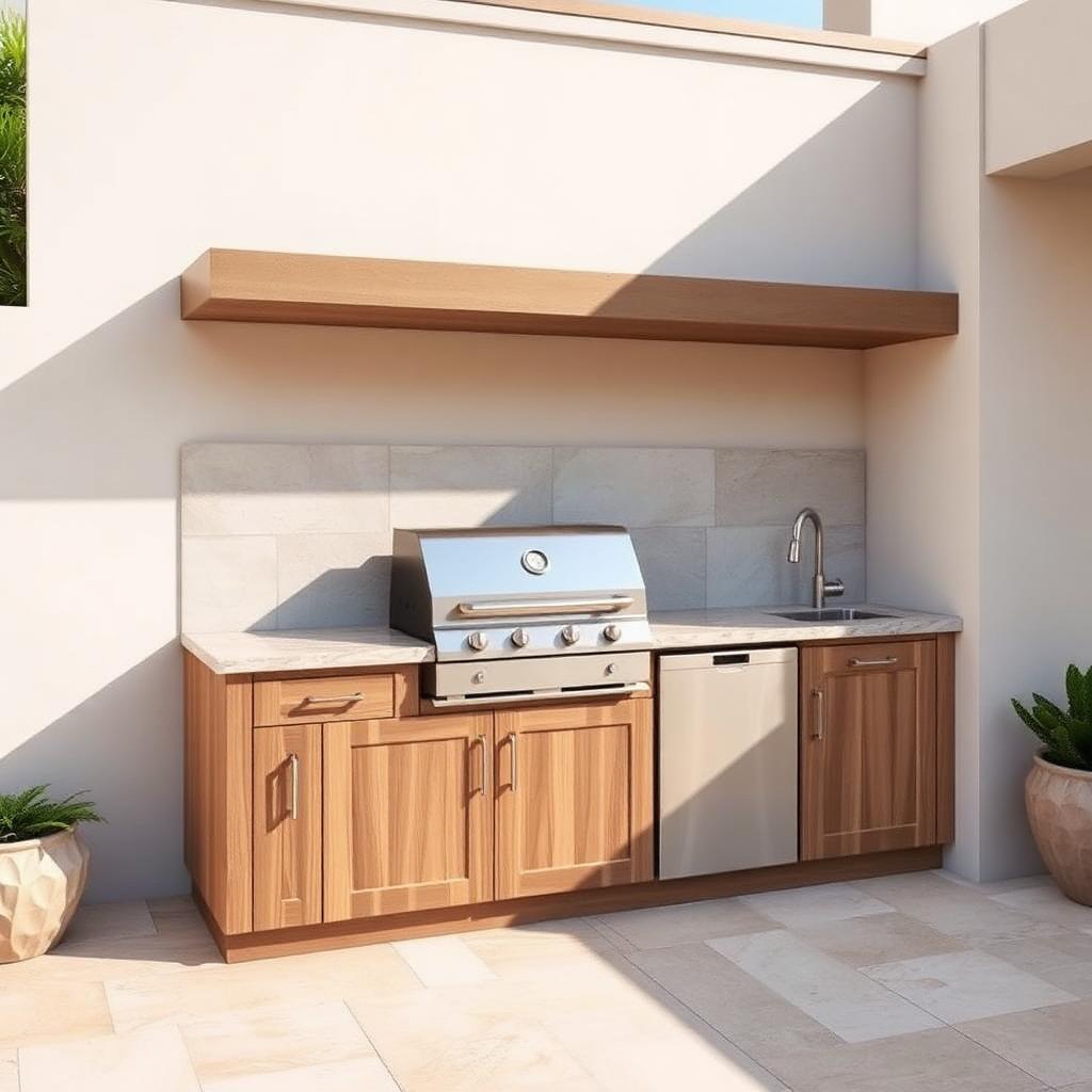 Asador Stone Grill Station