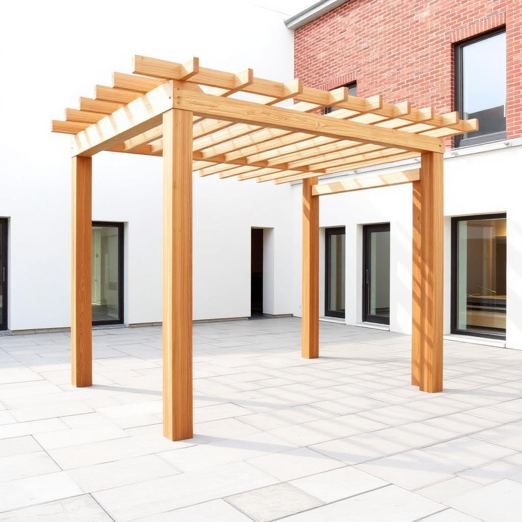 Andaluz Oak Pergola Frame